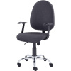 Кресло UP_EChair 223 PC ткань серая С73, хром