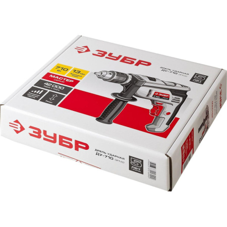 Дрель ударная ЗУБР 710Вт (ДУ-710 ЭРМ2)