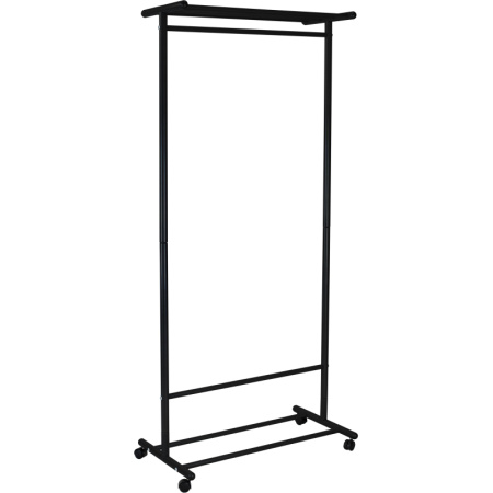 Вешалка МЕ_напольная М 9, колеса, чёрный