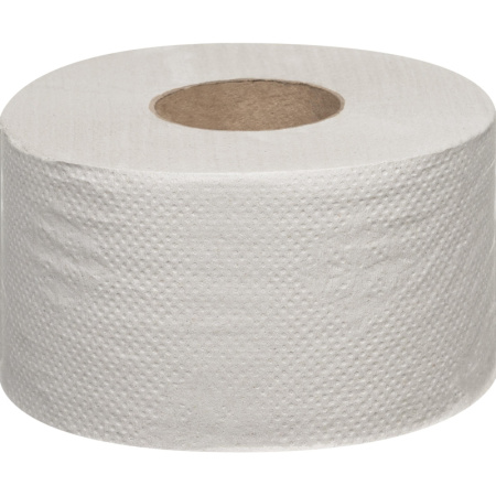 Бумага туалетная д/дисп 1сл сер втор 200ф 12рул/уп 0024А