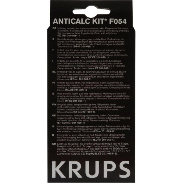 Средство для удаления накипи Krups F054 (40г) F054001B