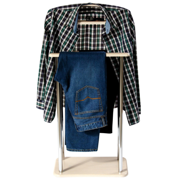 Вешалка KF_костюмная Элдридж дуб беленый