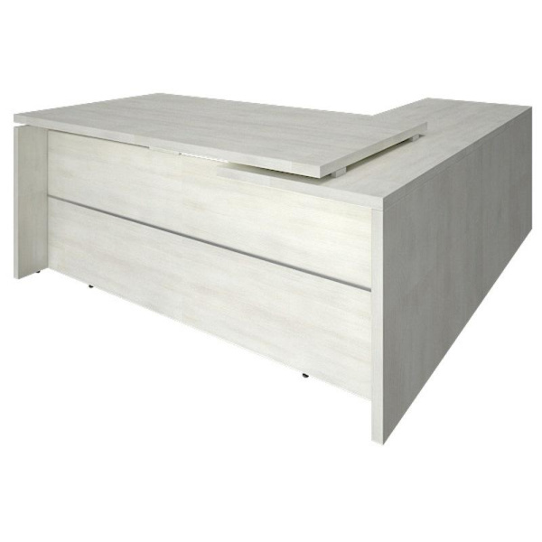 Стол YALTA c прист.левый LT-C 18L снежная патина Ш1800