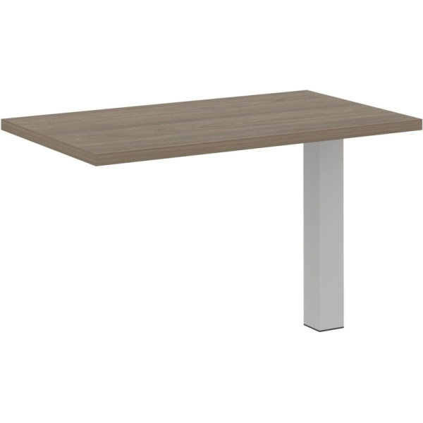 Приставка - брифинг YALTA с опорой LT-BR2 вяз благородный Ш1200