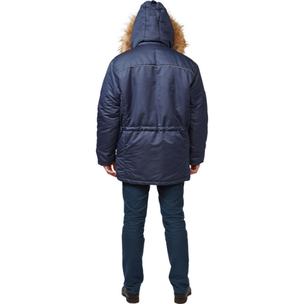 Куртка рабочая зимняя муж. з28-КУ син (р.44-46)170-176