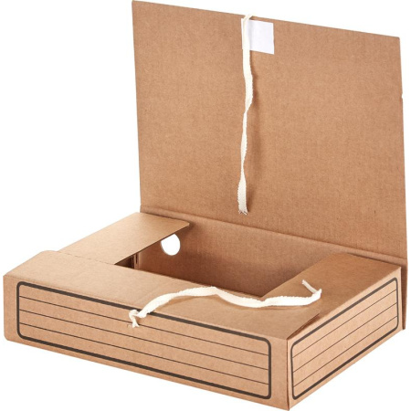 Короб архивный с завязками Attache Economy 75мм,5шт.уп.