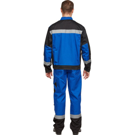 Костюм рабочий летний муж  л21-КБР вас/черн. (р.64-66) 182-188 (мод.КОС211)