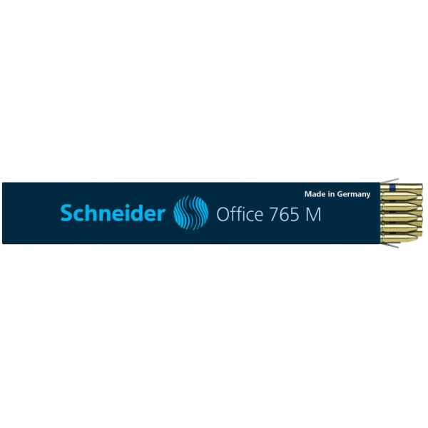 Стержень шариковый 107мм SCHNEIDER 765М для K15 0,5 мм, синий, 176513