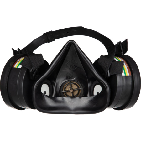 Полумаска РУ-60М марка АВЕК1Р1 от органич неорганич кислых газов аммиака