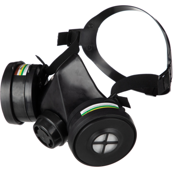 Полумаска РУ-60М марка АВЕК1Р1 от органич неорганич кислых газов аммиака