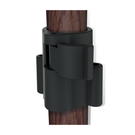 Вешалка EL_гардеробная CH-4345 черный/темный орех (911201/В1-65)