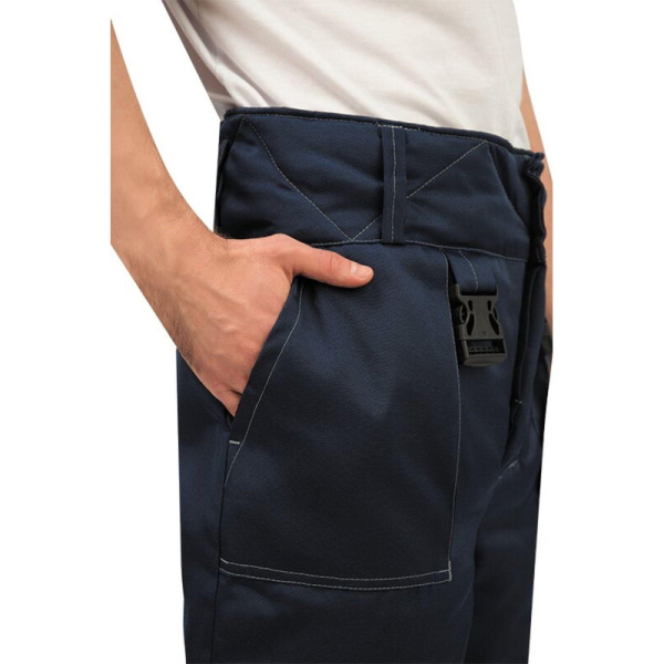 Брюки рабочие зимние муж з32-БР син смес 56-58/158-164 (Арсенал-СП)