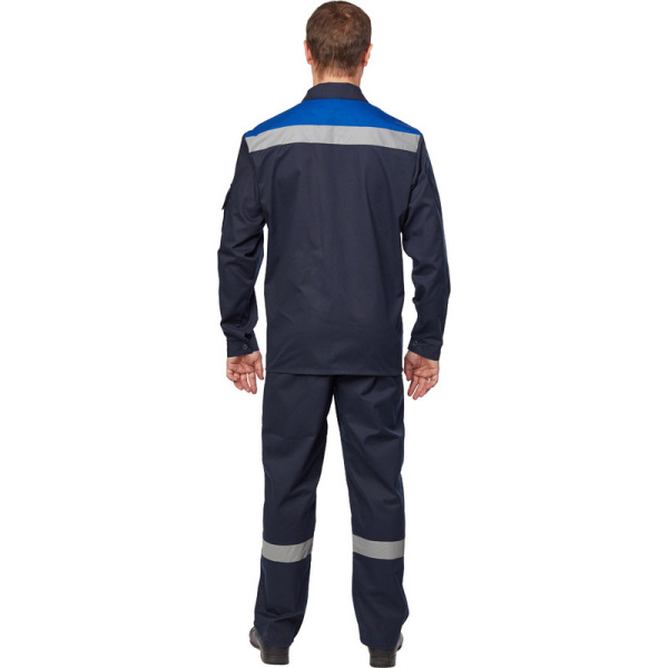 Костюм рабочий летний муж л05-КПК син/вас (р.64-66) 170-176 (Арсенал-СП)