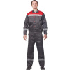 Костюм рабочий летний муж. л20-КБР сер/красн (р.48-50) 158-164 (Арсенал-СП)