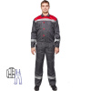 Костюм рабочий летний муж. л20-КПК сер/красн (р.64-66) 170-176 (Арсенал-СП)