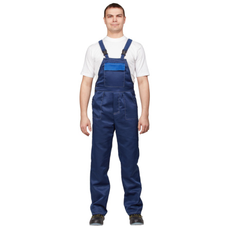 Костюм рабочий летний муж. л16-КПК син/вас (р.64-66) 158-164