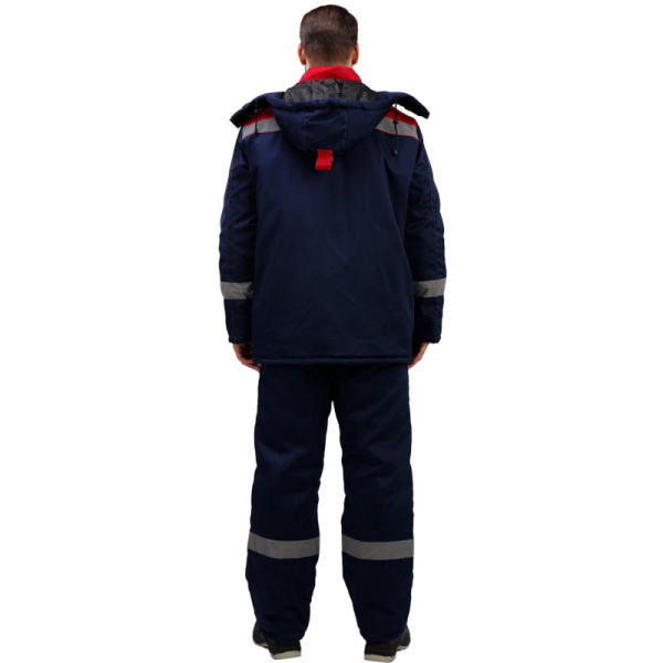 Костюм рабочий зимний муж з31-КПК син/красн (р.64-66) 170-176 (Арсенал-СП)