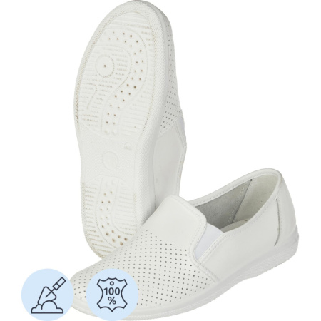 Туфли Алекс/Игорь муж.нат.кожа белые (р.46) (96110108)