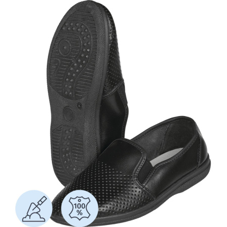 Туфли Алекс/Игорь муж.нат.кожа черные (р.40) (96110105)