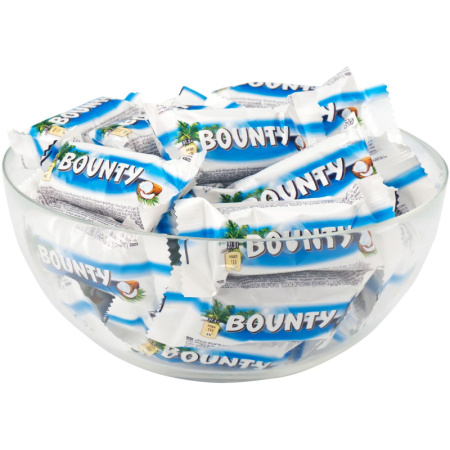 Шоколадный батончик Bounty мини, 1кг