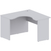 Стол Easy One левый (878,879) серый Ш1200 Г1200