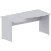 Стол Easy One левый (874,875) серый Ш1600 Г900