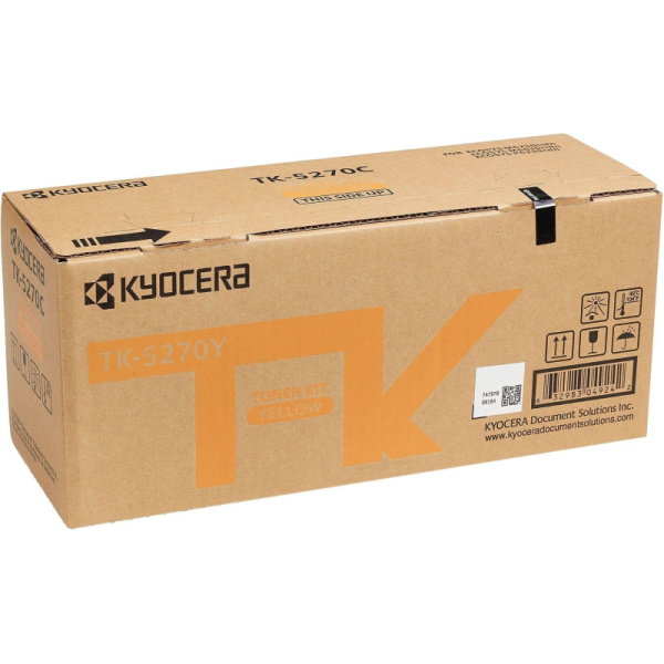 Тонер-картридж Kyocera TK-5270Y жел. для P6230/6630