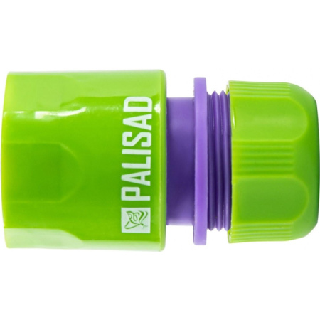 Соединитель для шланга пластмассовый быстросъемный 1/2 PALISAD (66140)