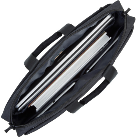 Сумка для ноутбука 17.3, RivaCase Biscayne, черная, 8355 Black