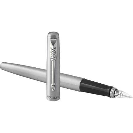Ручка перьевая JOTTER STAINLESS STEEL CT, синий картр.1,0мм 2030946 Франция