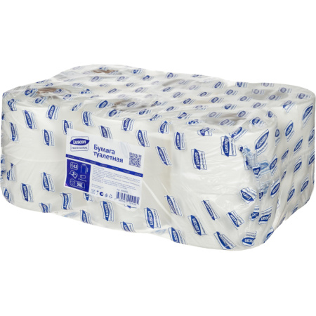 Бумага туалетная д/дисп Luscan Professional 2сл бел цел 200м 12рул/уп