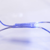 Гирлянда светодиодная сеть 1,8х1,5 м, прозрач ПВХ, 180 LED, Синий,  215-133