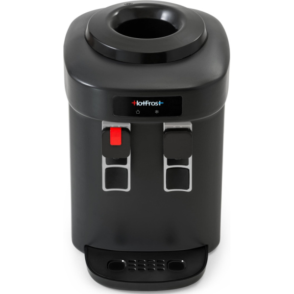 Кулер для воды HotFrost D65EN чёрный, электронное охлаждение, настольный
