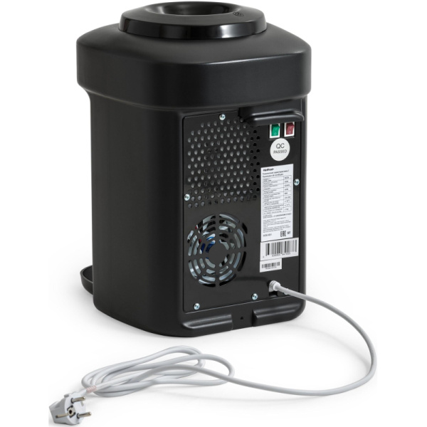 Кулер для воды HotFrost D65EN чёрный, электронное охлаждение, настольный