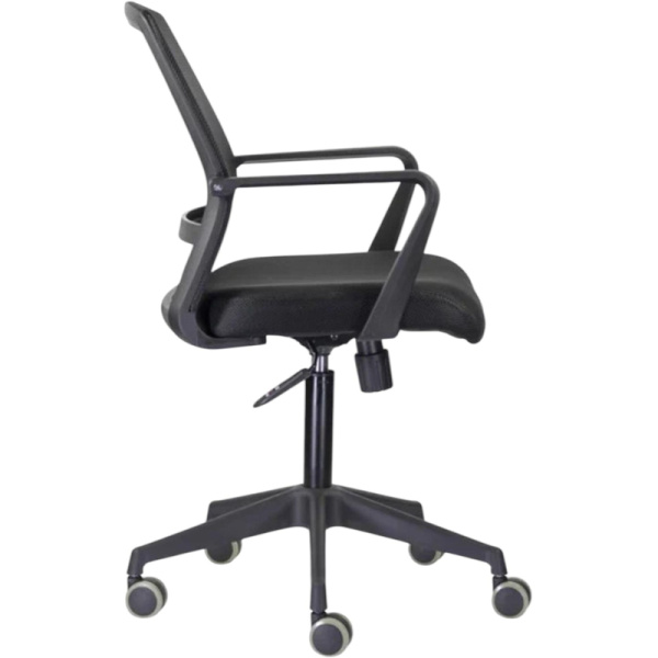 Кресло UP_ СН-502 Кембридж черный, пластик (TW-01/Е11-к/Е11-к)