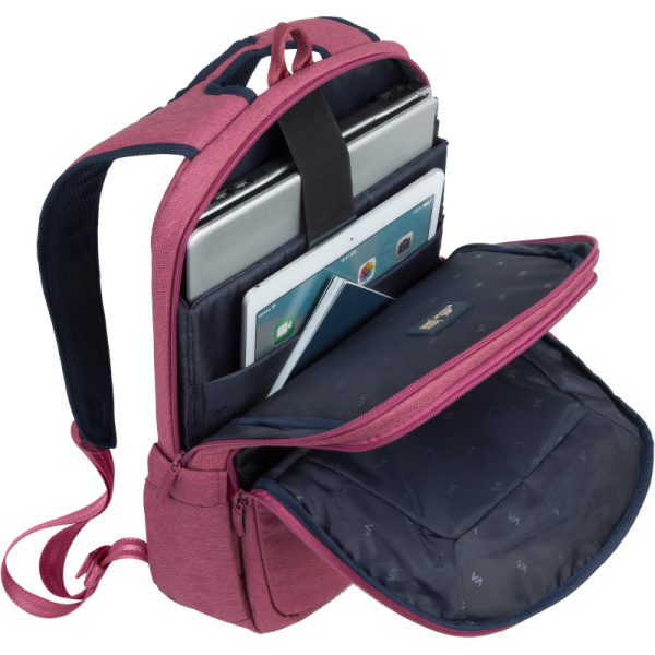 Рюкзак для ноутбука 15.6, RivaCase Suzuka, красный, 7760 Red