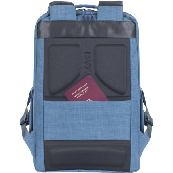 Рюкзак для ноутбука 17.3, RivaCase Biscayne, синий, 8365 Blue