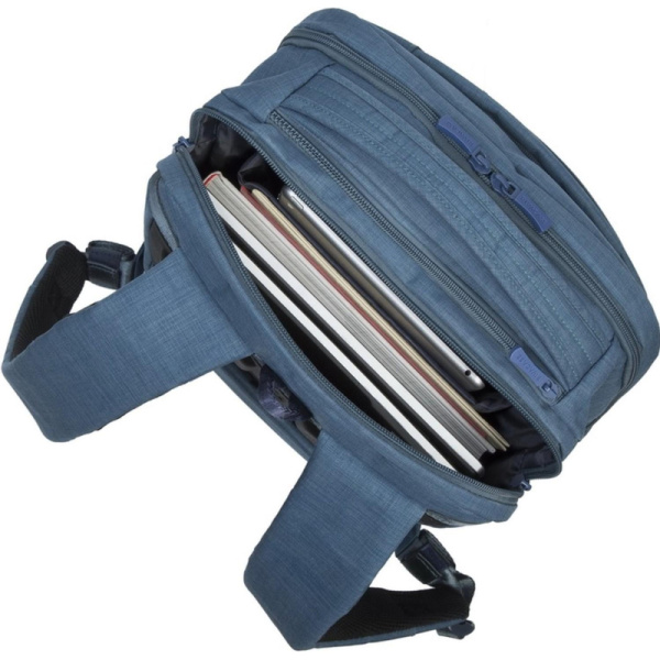 Рюкзак для ноутбука 17.3, RivaCase Biscayne, синий, 8365 Blue
