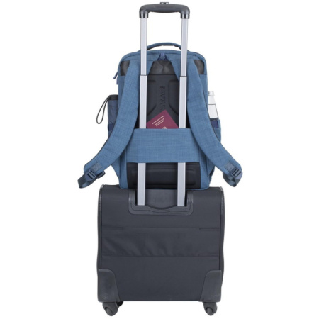 Рюкзак для ноутбука 17.3, RivaCase Biscayne, синий, 8365 Blue