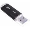 Флеш-память Silicon Power Ultima U02, 16Gb, USB 2.0, чер, SP016GBUF2U02V1K