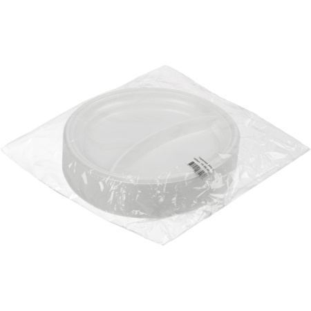 Тарелка одноразовая d-205мм, 2-х секционная белая, ПС 100шт/уп