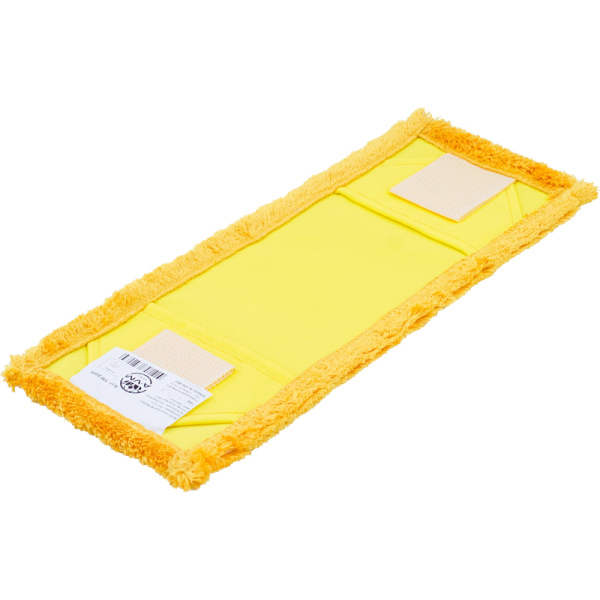 Насадка МОП 40х13 см микрофибра ухо+карман желтый MF2086