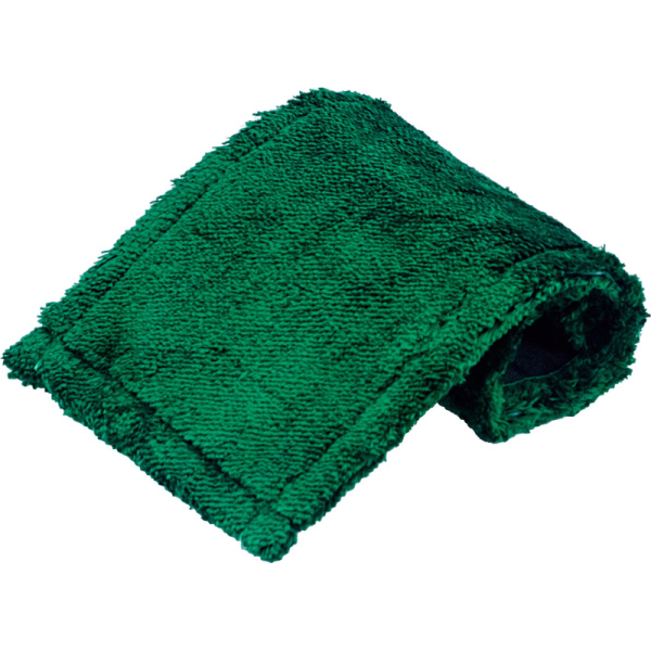 Насадка МОП 40х13 см микрофибра ухо+карман зеленый MF2088