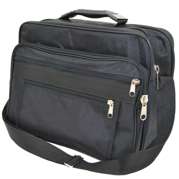 Конференц-сумка мужская черная 076