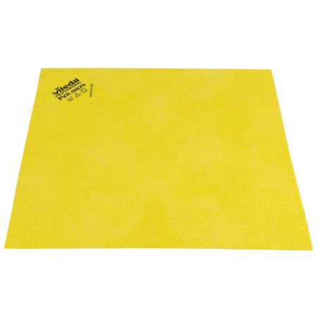 Салфетки хозяйственные Vileda ПВА Микро 35х38см желтые 5шт/уп 143592
