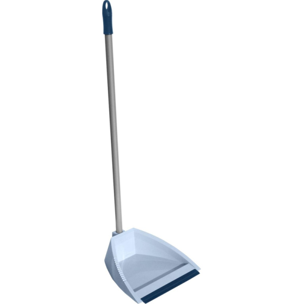 Совок с ручкой Vileda серый 146349