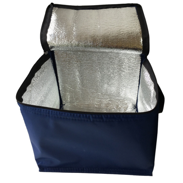 Термосумка 8л для завтраков  АРТ 014 - темно-синий