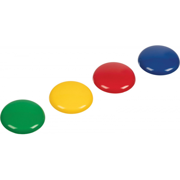 Магнитный держатель д/досок Глобус МЦ40 40 мм 4 шт/уп ассорт.