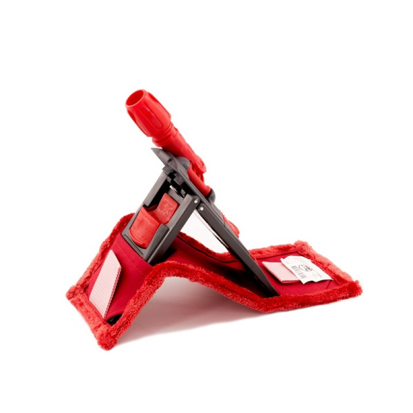 Держатель МОПа универс. пластик 40х11см т.серый/красный NPK195