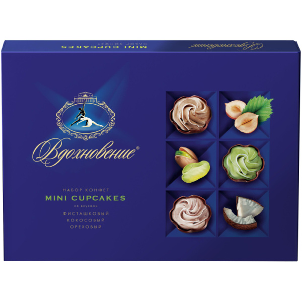 Конфеты Вдохновение Mini cupcakes, 165г